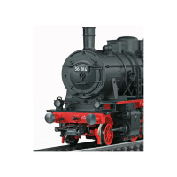 M&auml;rklin H0 AC Dampflokomotive mit Schlepptender BR 56 814, digital Sound