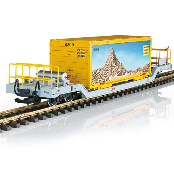 LGB G Containerwagen RhB