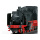 M&auml;rklin H0 AC Dampflokomotive mit Schlepptender BR 24 044, digital Sound Rauch
