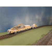 M&auml;rklin H0 AC Unimog-Zweiwegefahrzeug mit Flachwagen, digital Sound, Weihnachten