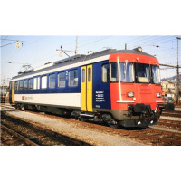 PIKO H0 AC Triebwagen RBe 540 043-7 und Steuerwagen BDt EW II, NPZ-Design, digital mit Sound