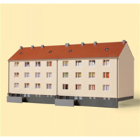 Auhagen N Wohnblock mit Giebeldach