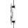 Roco H0 Puffer eckig rechts, schwarz, Re 4/4 IV