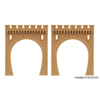 Vollmer N Tunnelportal, eingleisig, 2 St&uuml;ck