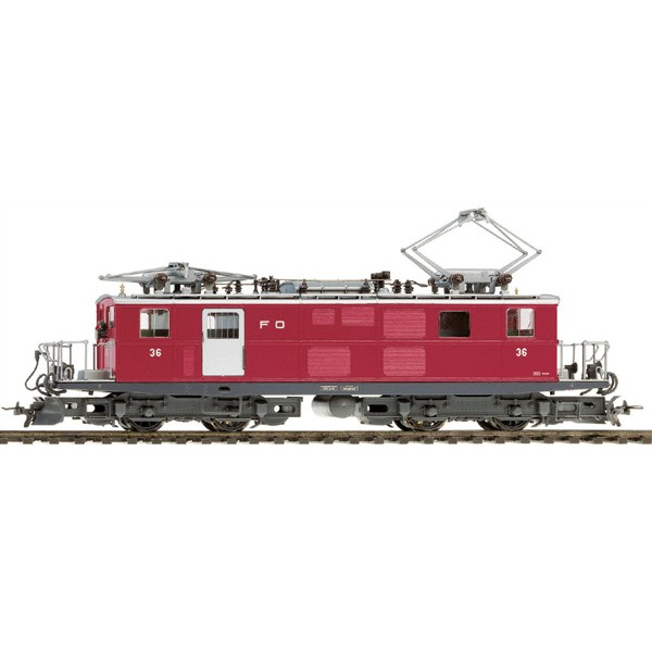 BEMO H0m Elektrolokomotive HGe 4/4 I 31 FO, rot, digital Sound