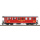 BEMO H0m Personenwagen AB 4462 DFB, 1./2. Klasse, rot