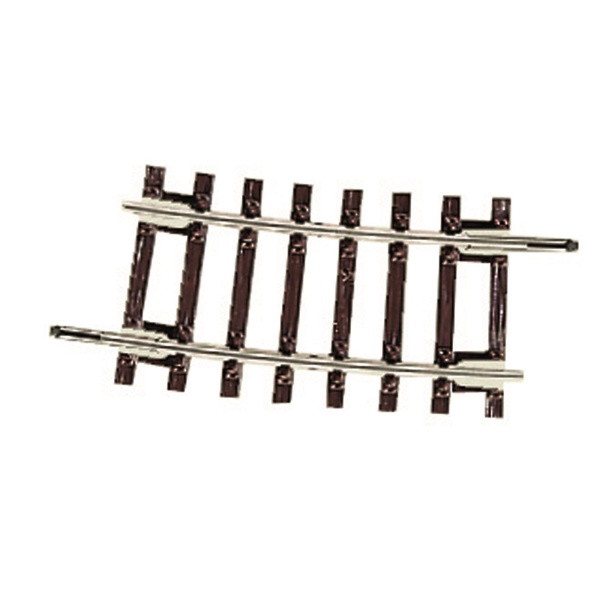 Roco Line H0 Gleis gebogen mit Holzschwellen, R3&frac14;, 7,5&deg;