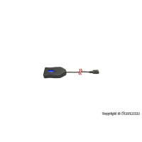 Viessmann H0 CarMotion Basis Startset, MB ACTROS Muldenkipper mit Rundumleuchten