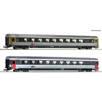 Roco H0 DC Wagenset 3, EC 7, SBB, 2-teilig