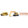 Schuco H0 VW T5 Bus, Lieberherr Zweiwegebagger, Figuren, WIEBE, MHI