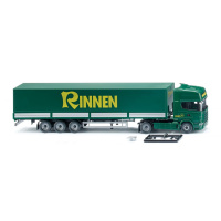 Wiking H0 Scania R420 Topline Pritschentattelzug...