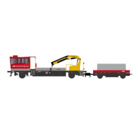 Hobbytrain N DC Robel Tm 234 SOB, rot, analog