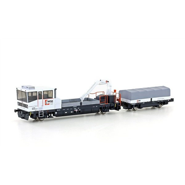 Hobbytrain N DC Robel Tm 234 SERSA,weiss, analog