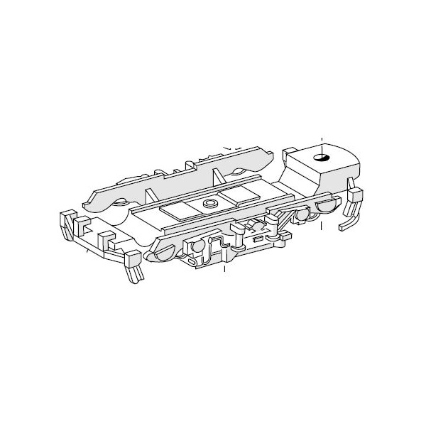 M&auml;rklin H0 AC Drehgestellrahmen, Re 460 Seite Schleifer