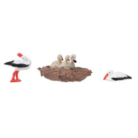 Faller H0 Figuren-Set mit Mini-Sound-Effekt St&ouml;rche