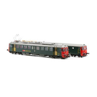 PIKO H0 DC Triebwagen RBe 4/4 Serie 1447 + BDt EW II,...