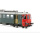 PIKO H0 DC Triebwagen RBe 4/4 Serie 1447 + BDt EW II, SBB, gr&uuml;n, Front rot, digital Sound