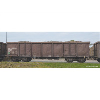PIKO HO DC 2er Set Offene G&uuml;terwagen Eaos RCW VI mit...