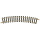 Fleischmann N Gebogenes Gleis R2, Radius 228,2 mm, 24&deg;
