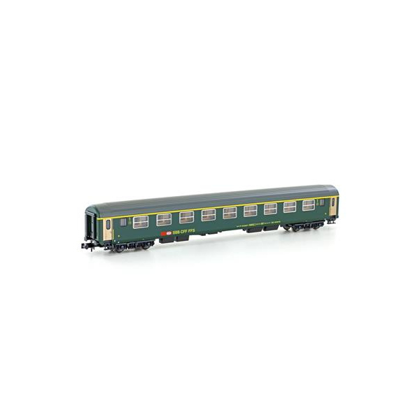 KATO N DC SBB RIC Personenwagen 1.Klasse neues Logo Ep.IV-V