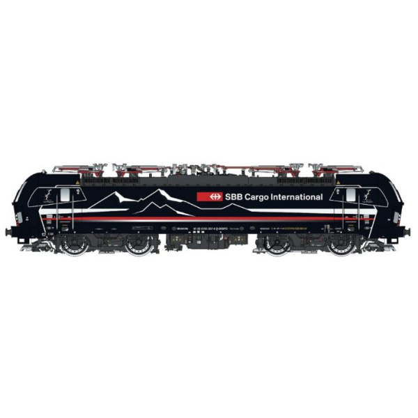 LS Models H0 DC Elektrolokomotive Vectron 193 657-4, SBB Cargo Int., Shadowpiercer, schwarz, digital Sound