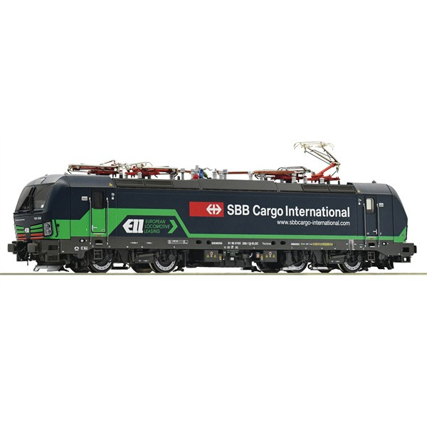 Roco H0 DC Elektrolokomotive 193 258-1, SBB Cargo International, schwarz, digital Sound