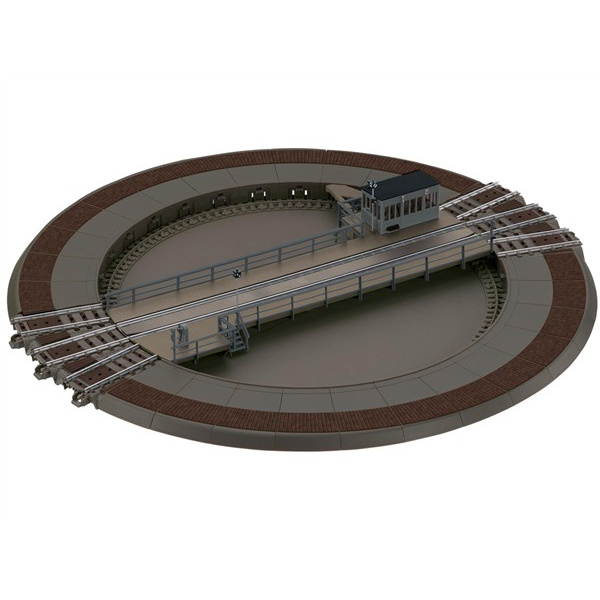M&auml;rklin H0 C-Gleis Drehscheibe, 6 Gleise, 12&deg;