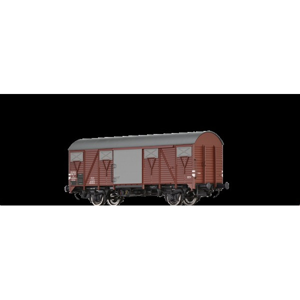 Brawa H0 DC Gedeckter G&uuml;terwagen K4, "EUROP", SBB CFF FFS, Ep. III