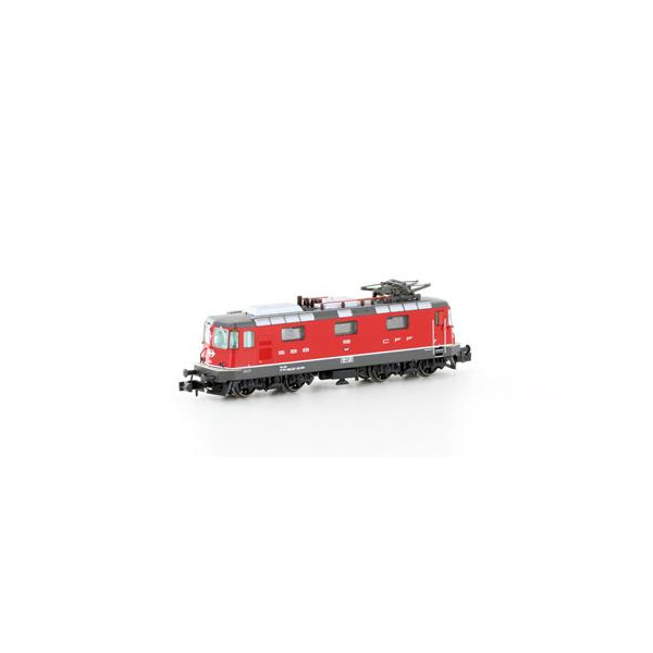 Hobbytrain N DC Elektrische Lokomotive Re 4/4 II 11133, SBB, Swiss Express, Ep.IV-V Scherenpanto, analog