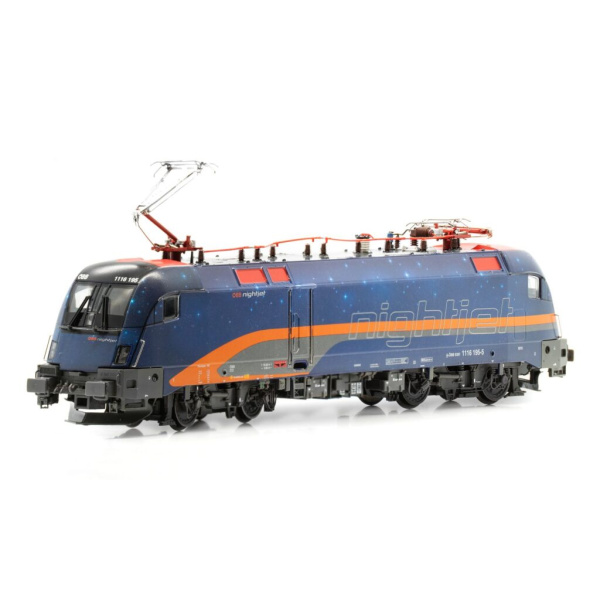J&auml;gerndorfer H0 AC Elektrolokomotive RH 1116 195 Taurus, &Ouml;BB, Nightjet, digital Sound