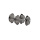 Roco H0 DC Radsatz Gleichstrom, &Oslash; 11,0mm (2 St&uuml;ck) (auch 127193)