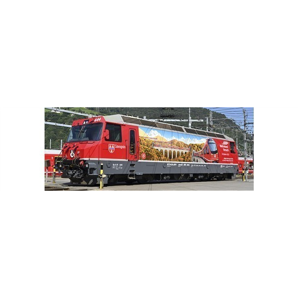 BEMO H0m DC RhB Ge 4/4 III 644 "Alpine Cruise", digital Sound