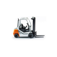 Wiking H0 Gabelstapler STILL RX 70-25, silber/orange