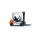 Wiking H0 Gabelstapler STILL RX 70-25, silber/orange