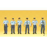 Preiser H0 Polizisten Frankreich in Sommeruniform