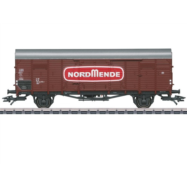 M&auml;rklin H0 AC Gedeckter G&uuml;terwagen  Gbkl 238, DB AG, NORDMENDE, MHI