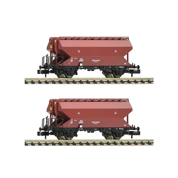Fleischmann N DC 2-tlg. Set: Getreidesilowagen, BLS