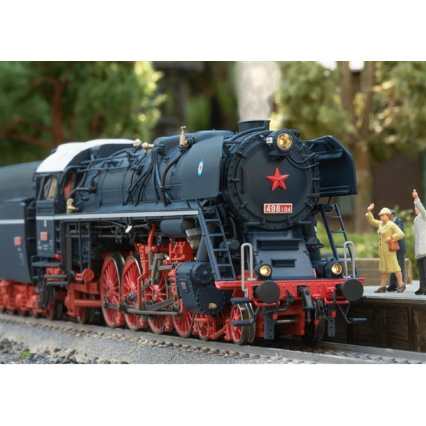Trix H0 DC Dampflokomotive 498.1 Albatros, ŽSR, digital Sound Rauch