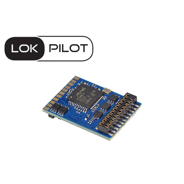 ESU LokPilot 5, DCC, 21MTC, NEM 660, MKL, AUX3/AUX4 verst&auml;rkt