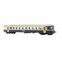 ESU H0 DC Steuerwagen Bt 953, BLS, blau/beige, Omega-Logo