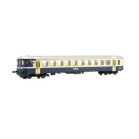 ESU H0 DC Steuerwagen Bt 953, BLS, blau/beige, Omega-Logo