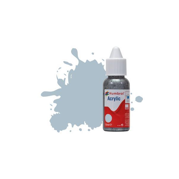 Humbrol Farbe Acryl Nr. 64 Lichtgrau matt, 14 ml
