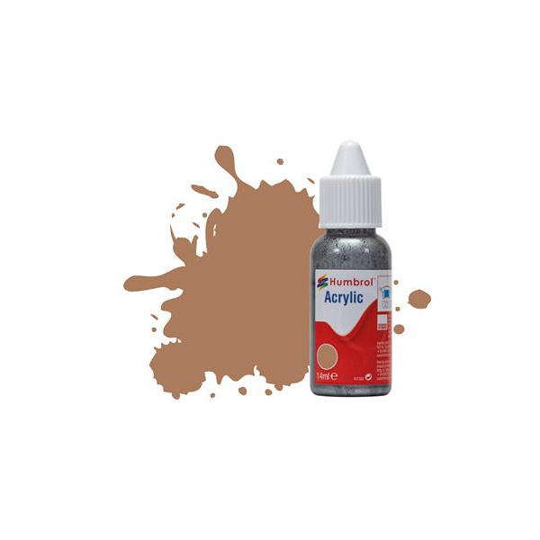 Humbrol Farbe Acryl Nr. 118 US Tan matt, 14 ml