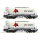 Roco H0 DC Silowagen Uacns "Jura Cement", Set mit 2 Wagen, neue Betriebnummern