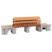 Faller H0 Eisenbahn-Holzbr&uuml;cke