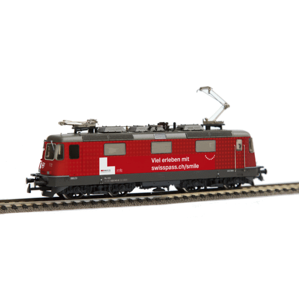 HAG H0 AC Elektrolokomotive Re 420 243-8, "Swisspass", SBB, rot, digital Sound