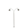Brawa H0 Bogenleuchte, doppelt, Stecksockel, LED, 12-16 VDC