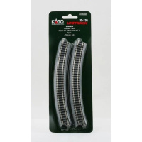 KATO N Unitrak Gleis gebogen R348-30&deg;, 4 St&uuml;ck