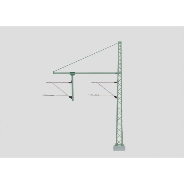 M&auml;rklin H0 Fahrleitung Turmmast mit Ausleger DB