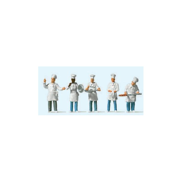 Preiser H0 Figuren, K&ouml;che